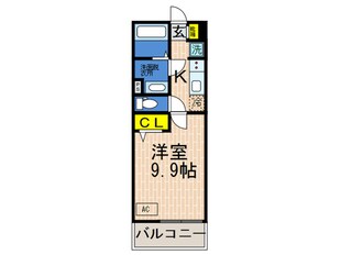 ハビテ兵庫駅南の物件間取画像